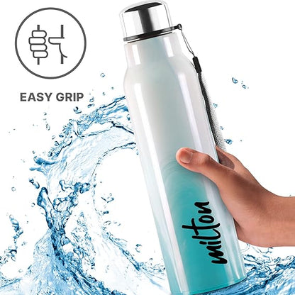 Milton Marble Stainless Steel Bottle 900 - Outside Plastic Inside Stainless Steel