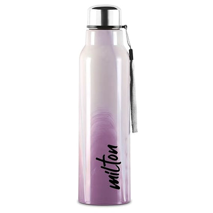 Milton Marble Stainless Steel Bottle 900 - Outside Plastic Inside Stainless Steel
