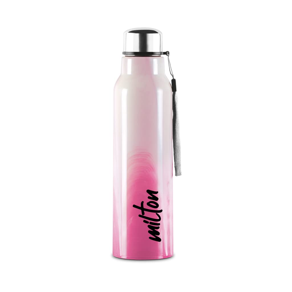 Milton Marble Stainless Steel Bottle 900 - Outside Plastic Inside Stainless Steel