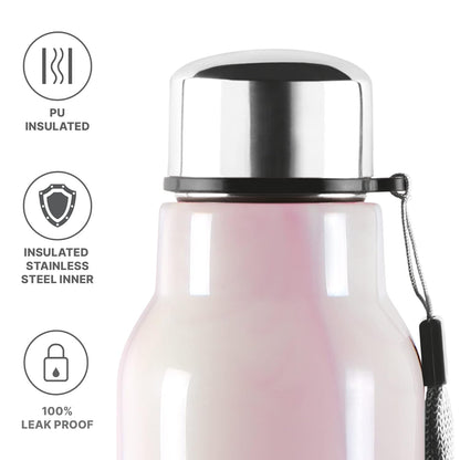 Milton Marble Stainless Steel Bottle 900 - Outside Plastic Inside Stainless Steel