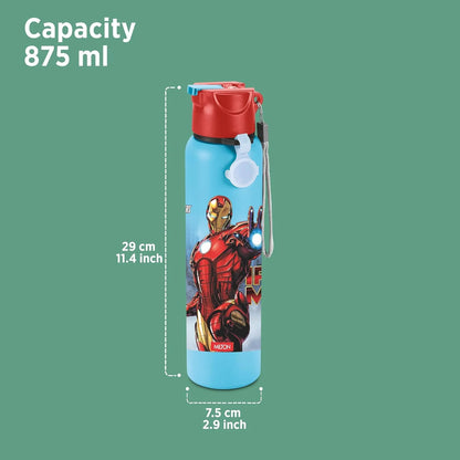 Milton Marvel Sipstar 1000 Stainless Steel Bottle with Straw