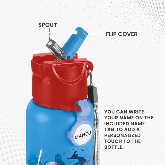 Milton Marvel Sipstar 750 Stainless Steel Bottle with Straw