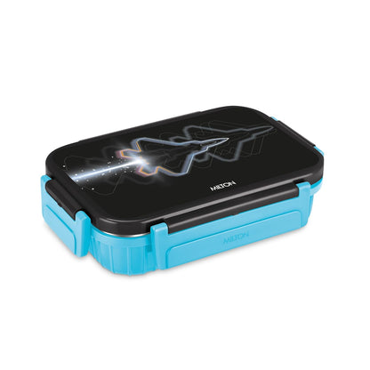 Milton Meal Safe Stainless Steel Inside with 2 Partition Bento Box