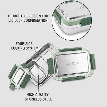 Milton Modern Meal Junior Stainless Steel Lunch Box with Inner Container