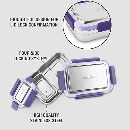 Milton Modern Meal Senior Stainless Steel Lunch Box with Inner Container
