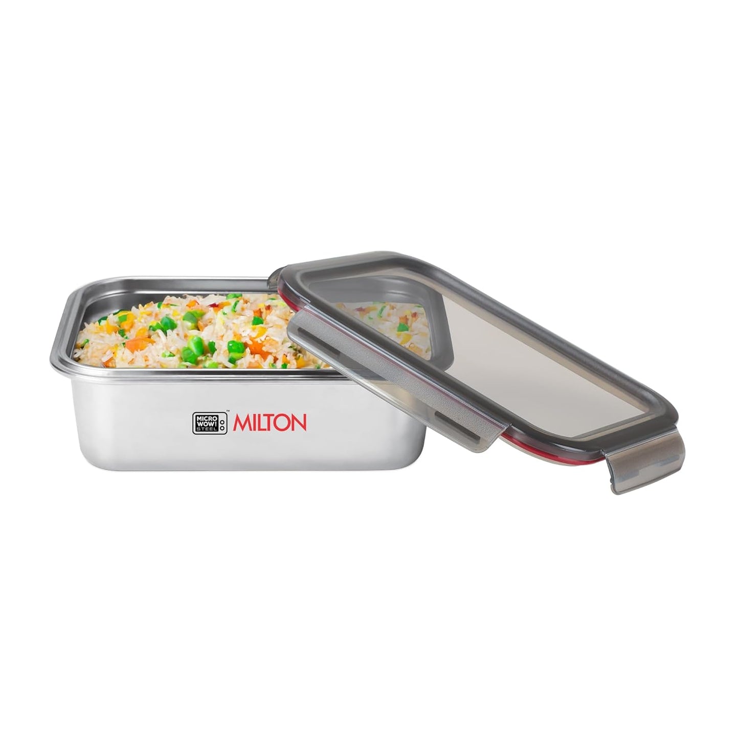 Milton Modulo Stainless Steel Rectangular Microwavable Container