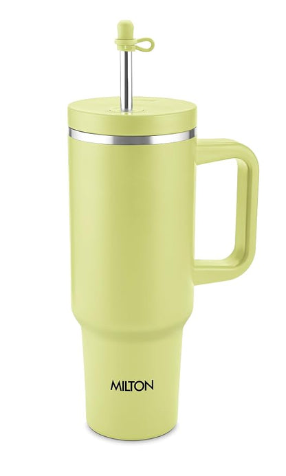Milton My Tumbler 1200 Thermal Vacuum Insulated Mug with Stainless Steel Straw Sipper
