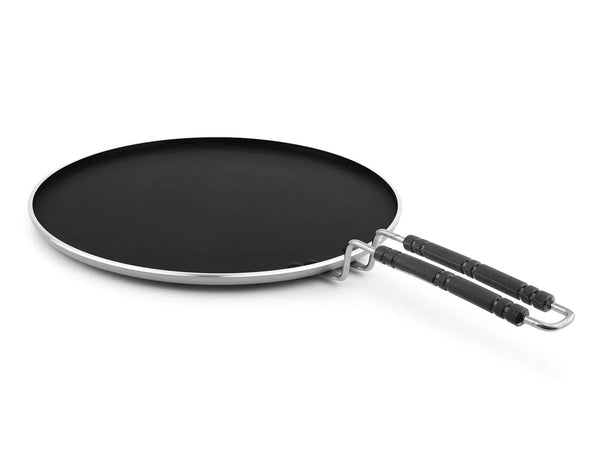 Milton Procook Black Pearl Induction Non Stick Dosa Tawa 30cm