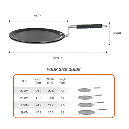 Milton Procook Hard Anodised Induction Tawa