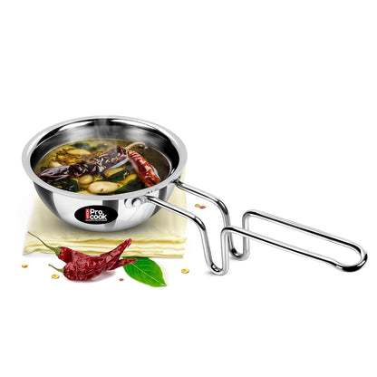 Milton Procook Tri-Ply Steel Tadka Pan