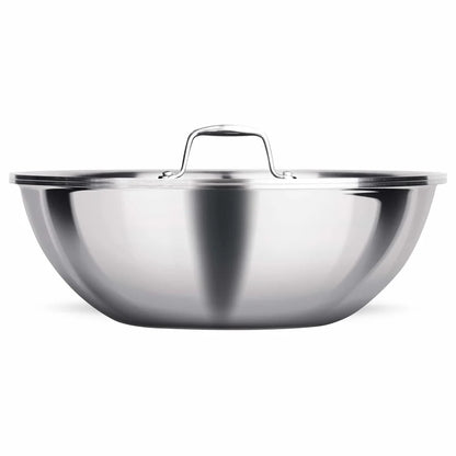 Milton Procook Tri-Ply Steel Tasla with SS Lid