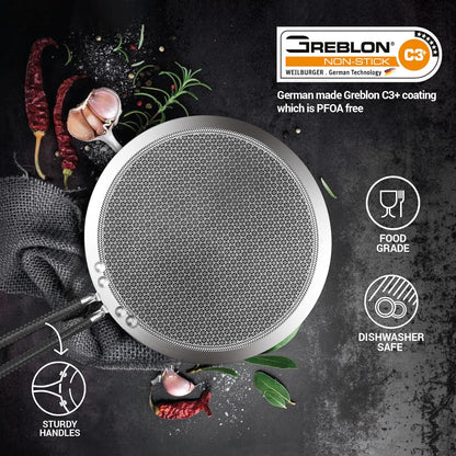 Milton Procook Tri-ply Hexa Tech Concave Tawa