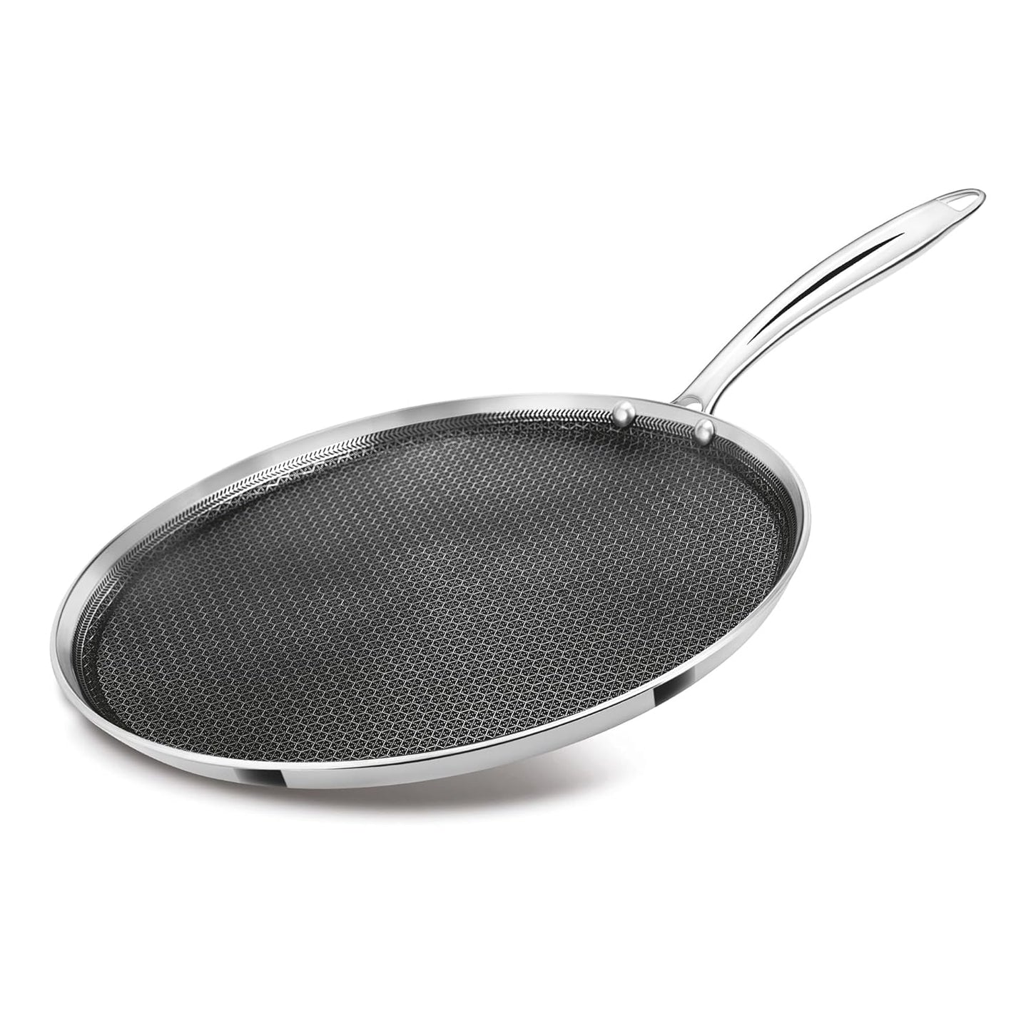 Milton Procook Tri-ply Hexa Tech Omni Tawa (Honey Comb Non Stick Structure)