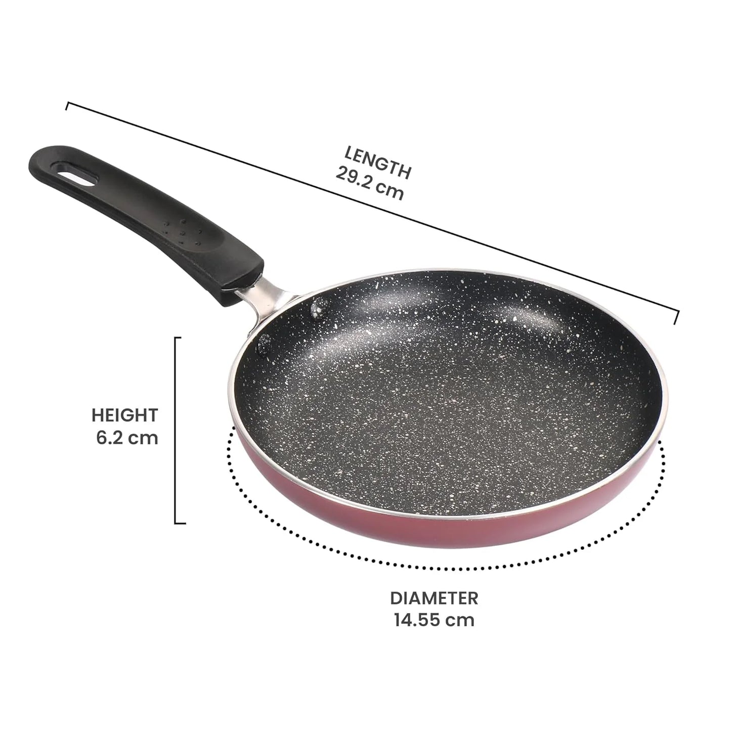 Milton Proocook Granito Non Induction fry pan