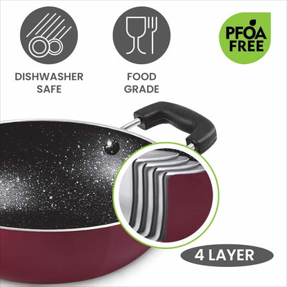 Milton Proocook Granito Non Induction kadai