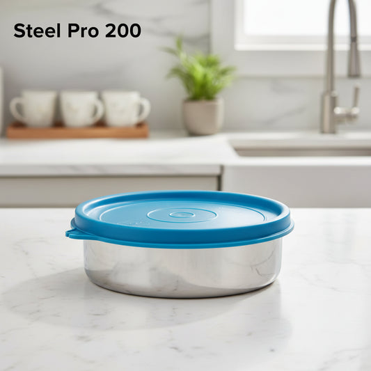 Milton Stainless Steel Pro Round Containers (Random Colors)