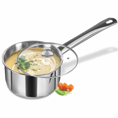 Milton Procook Tri-Ply Steel Sauce Pan with SS Lid