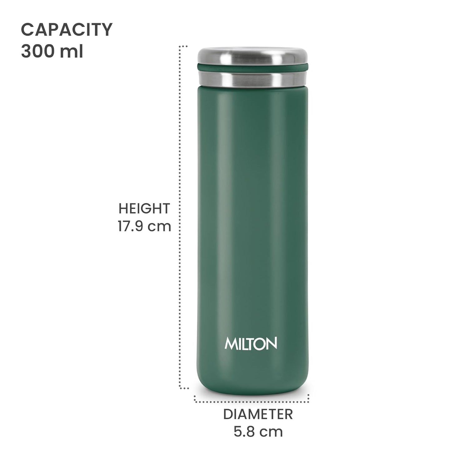 Milton Shiny 300 Thermal Vacuum Insulated Bottle