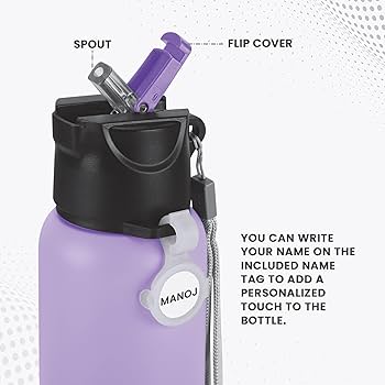 Milton Sipstar Stainless Steel Bottle with Straw 600