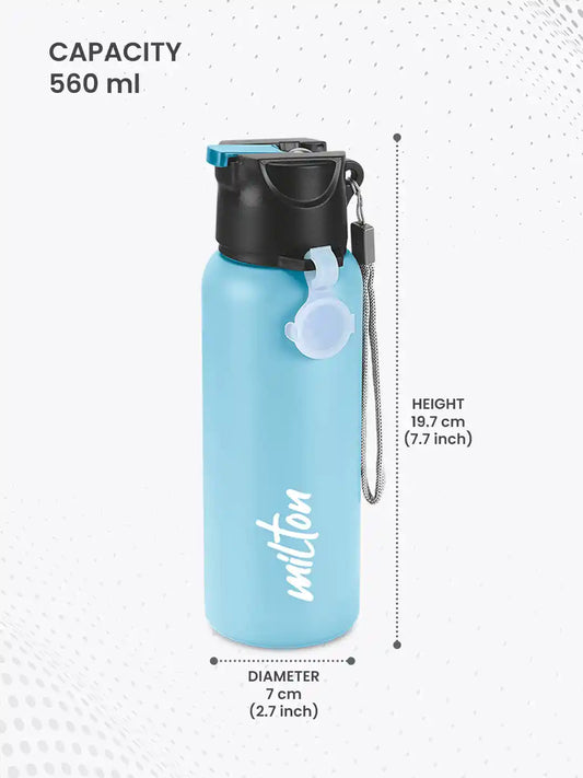 Milton Sipstar 600 Stainless Steel Bottle with Straw
