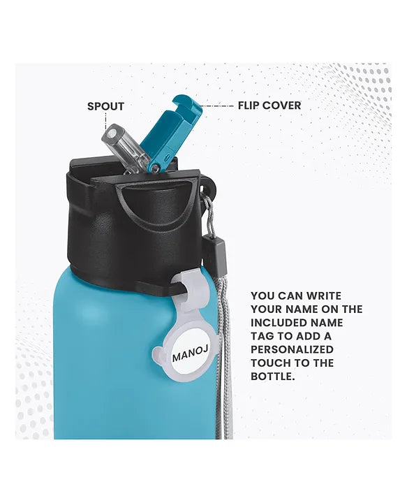 Milton Sipstar Stainless Steel Bottle with Straw 1000