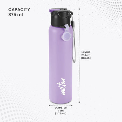 Milton Sipstar Stainless Steel Bottle with Straw 1000