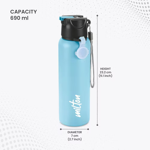 Milton Sipstar Stainless Steel Bottle with Straw 750