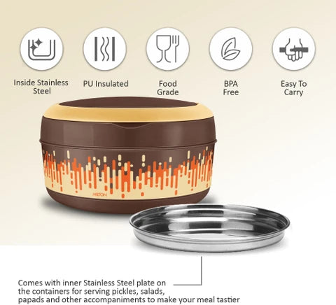 Milton Small Bite Inside Stainless Steel Lunch Box