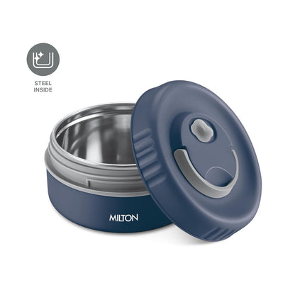 Milton Snack Box Small Container Inside Stainless Steel Outside Plastic