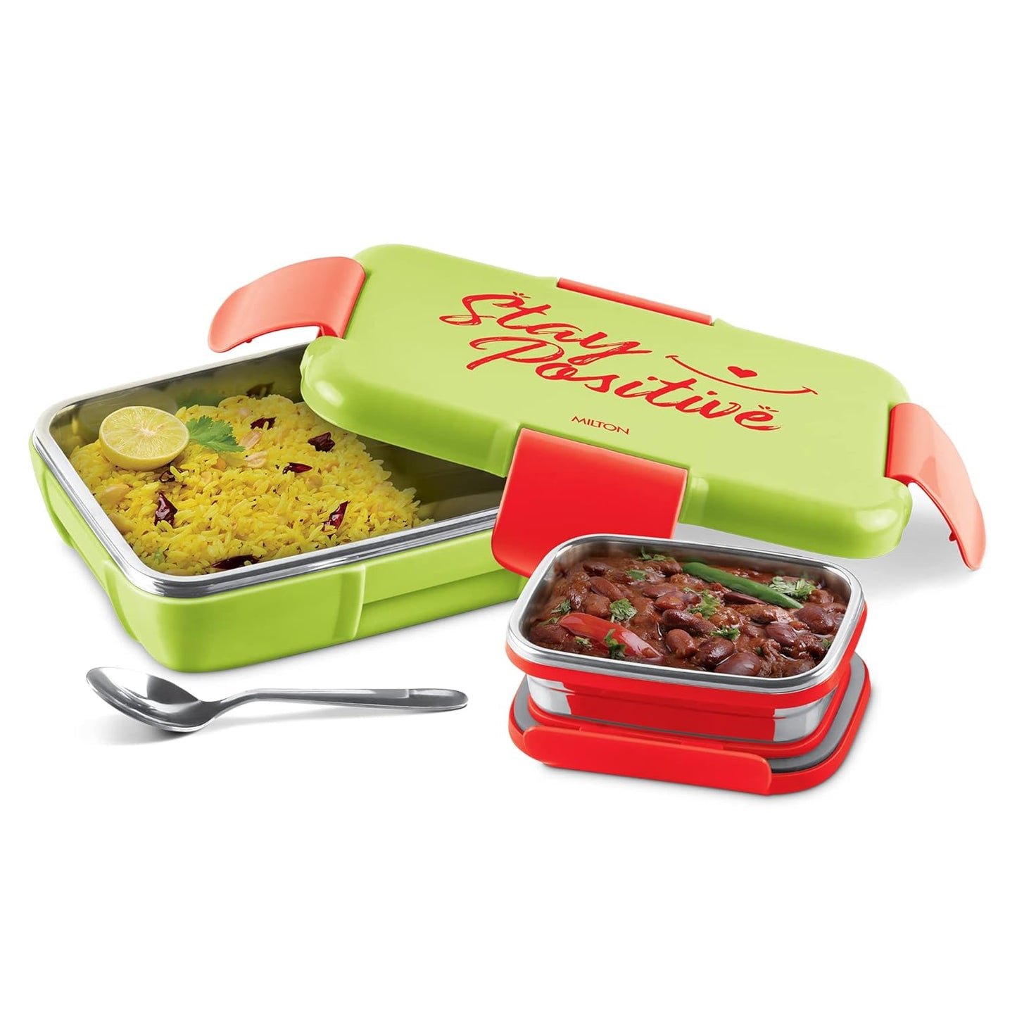Milton Snap Lock Kids Lunch Box with Inner Container