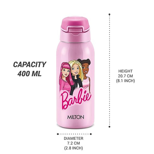 Milton Sportive Thermal Vacuum Insulated Bottle with Straw 400
