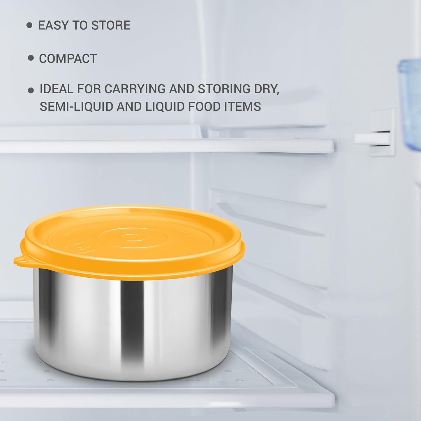 Milton Stainless Steel Pro Round Containers (Random Colors)