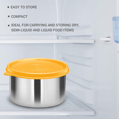 Milton Stainless Steel Pro Round Containers (Random Colors)