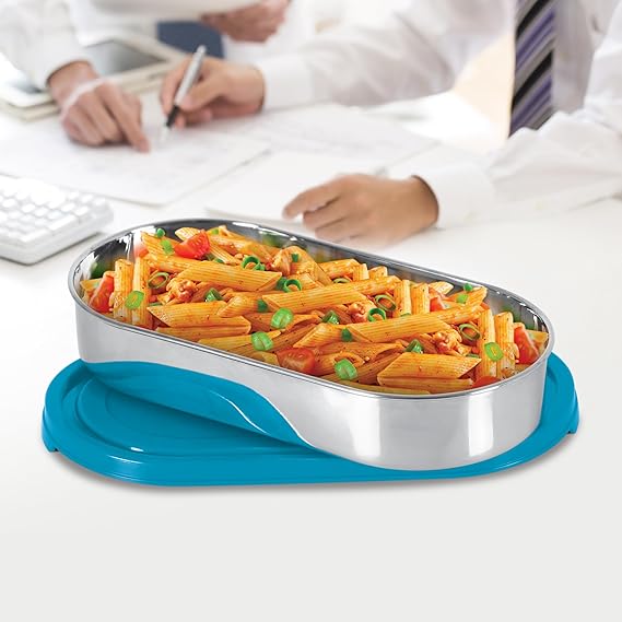 Milton Stainless Steel Refresh 600 Tiffin with Inner Container 90