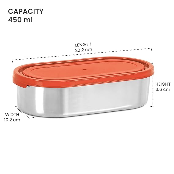 Milton Stainless Steel Slider Containers (Random Colors)