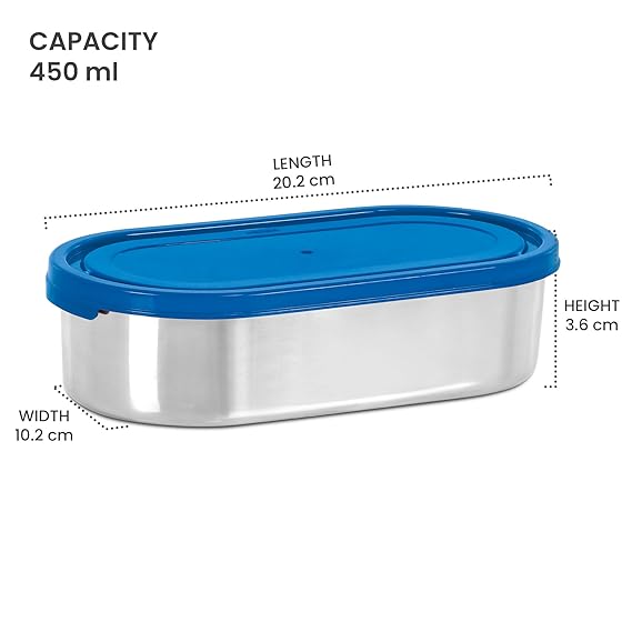 Milton Stainless Steel Slider Containers (Random Colors)