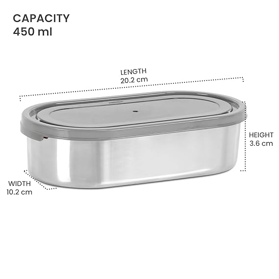 Milton Stainless Steel Slider Containers (Random Colors)