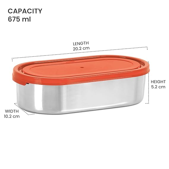 Milton Stainless Steel Slider Containers (Random Colors)