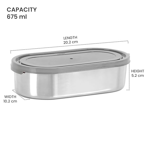 Milton Stainless Steel Slider Containers (Random Colors)