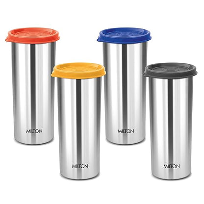 Milton Stainless Steel Tumbler Set Of 2 (Random Color)