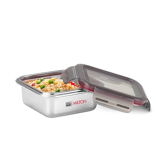 Milton Steel Lock n Store Container Square