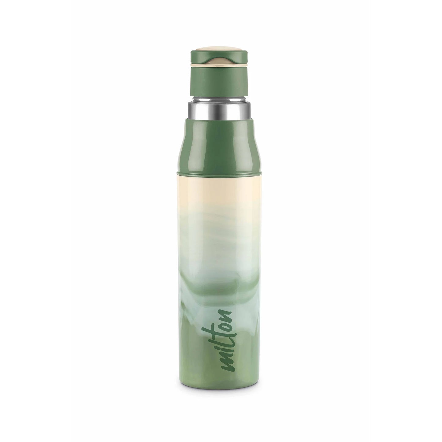 Milton Steel Sublime 900 Stainless Steel Bottle - Outside Plastic Inside Stainless Steel