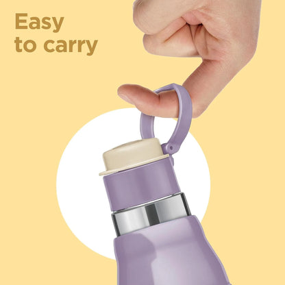 Milton Steel Sublime 900 Stainless Steel Bottle - Outside Plastic Inside Stainless Steel
