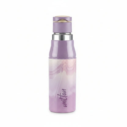 Milton Steel Sublime 600 Stainless Steel Bottle - Outside Plastic Inside Stainless Steel