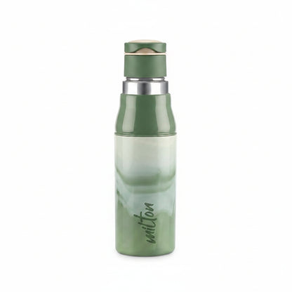 Milton Steel Sublime 600 Stainless Steel Bottle - Outside Plastic Inside Stainless Steel