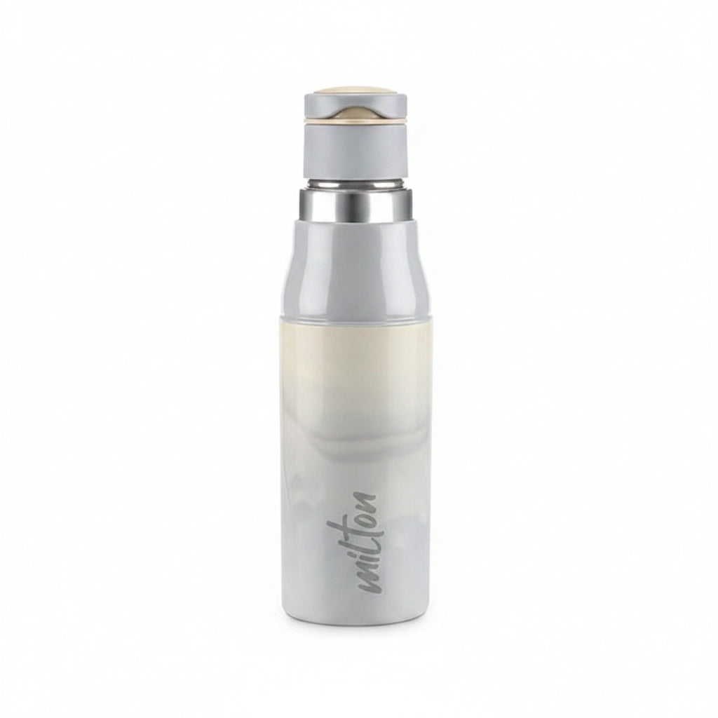 Milton Steel Sublime 600 Stainless Steel Bottle - Outside Plastic Inside Stainless Steel