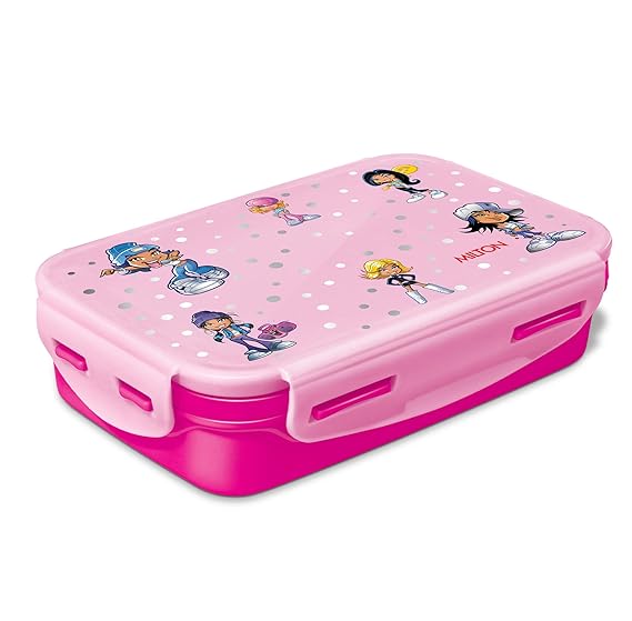Milton Steely Delux Mini Kids Lunch Box with Inner Container