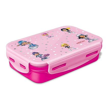 Milton Steely Delux Mini Kids Lunch Box with Inner Container