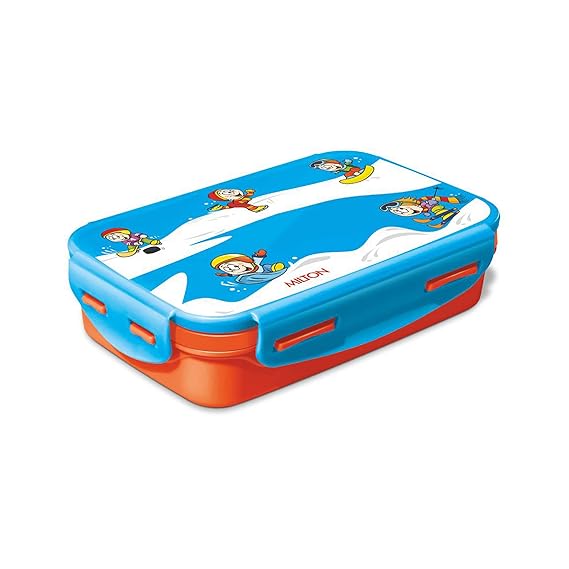 Milton Steely Delux Mini Kids Lunch Box with Inner Container