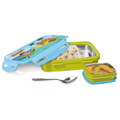 Milton Steely Elite Big Kids Lunch Box with Inner Container